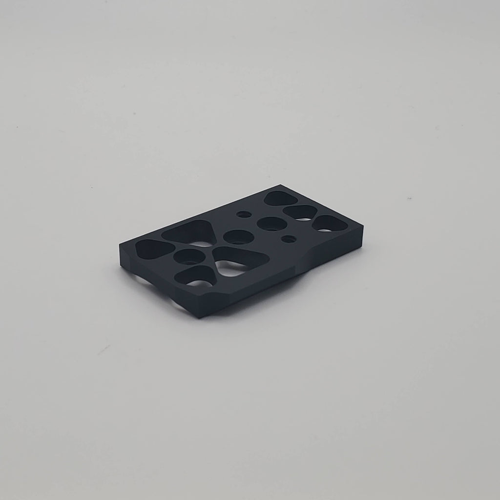 Ruger 10/22 Romeo 1 adapter plate for SIG micro red dot, lightweight and USA-made.