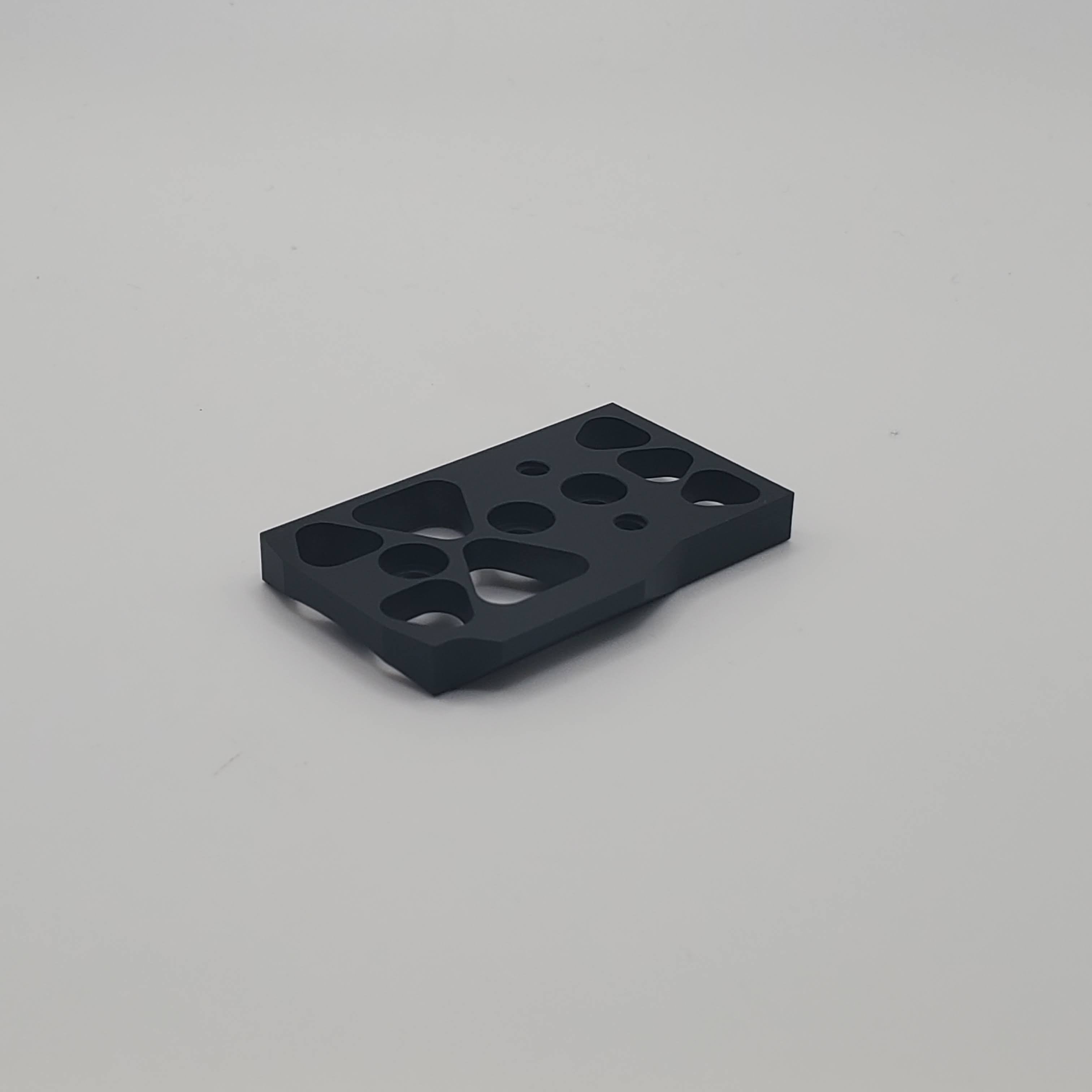 Ruger 10/22 Romeo 1 adapter plate for SIG micro red dot, lightweight and USA-made.