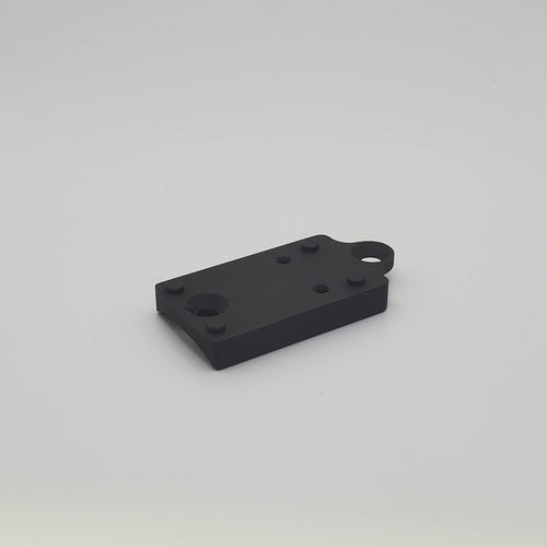 Black Armadyne Shield footprint mount for Beretta A300/1301 receivers on a white background