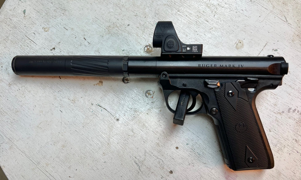 Ruger Mark IV Silencer Shop Exclusive Armadyne Manufacturing for the Trijicon RMR.