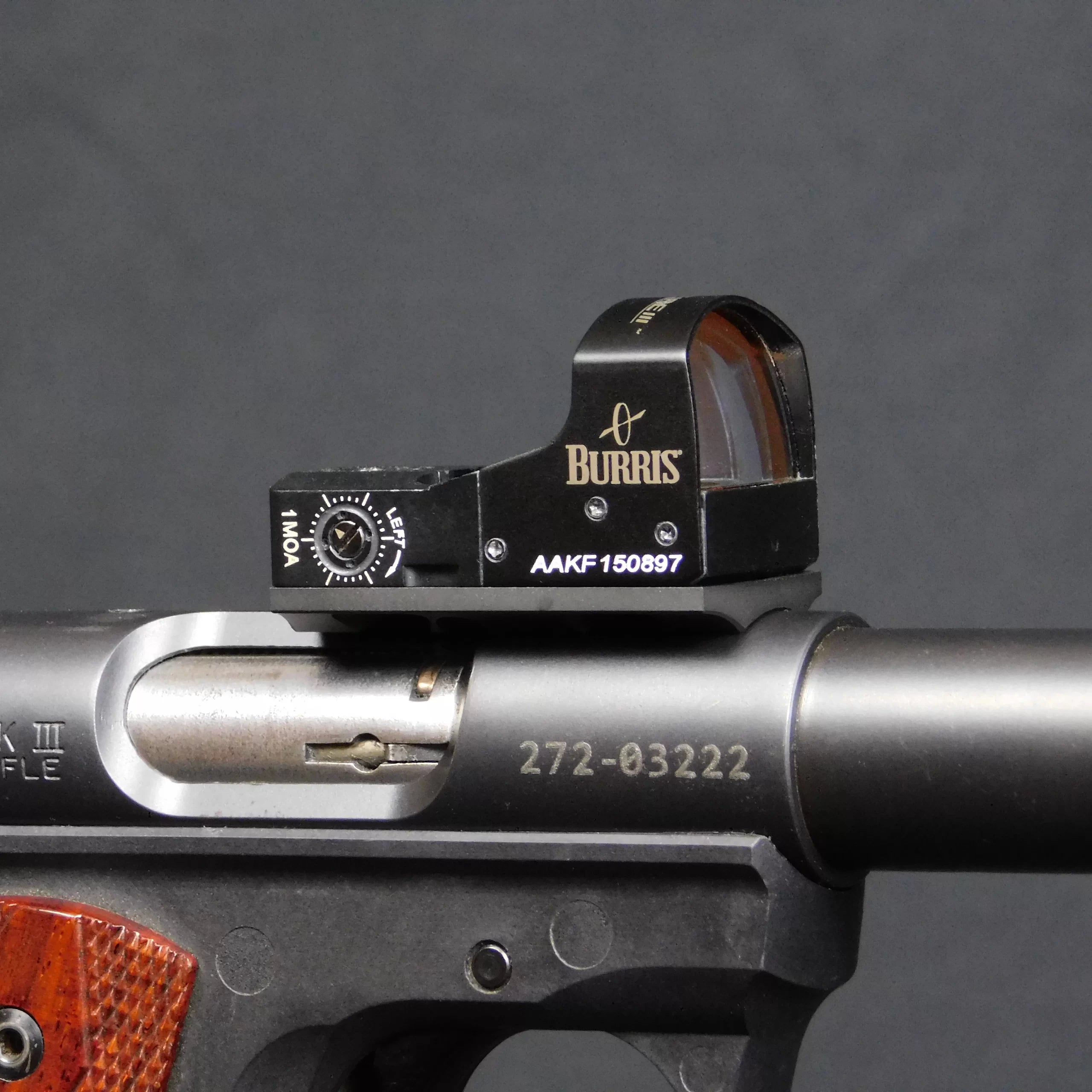 Ruger Mark IV Burris Fastfire Mount