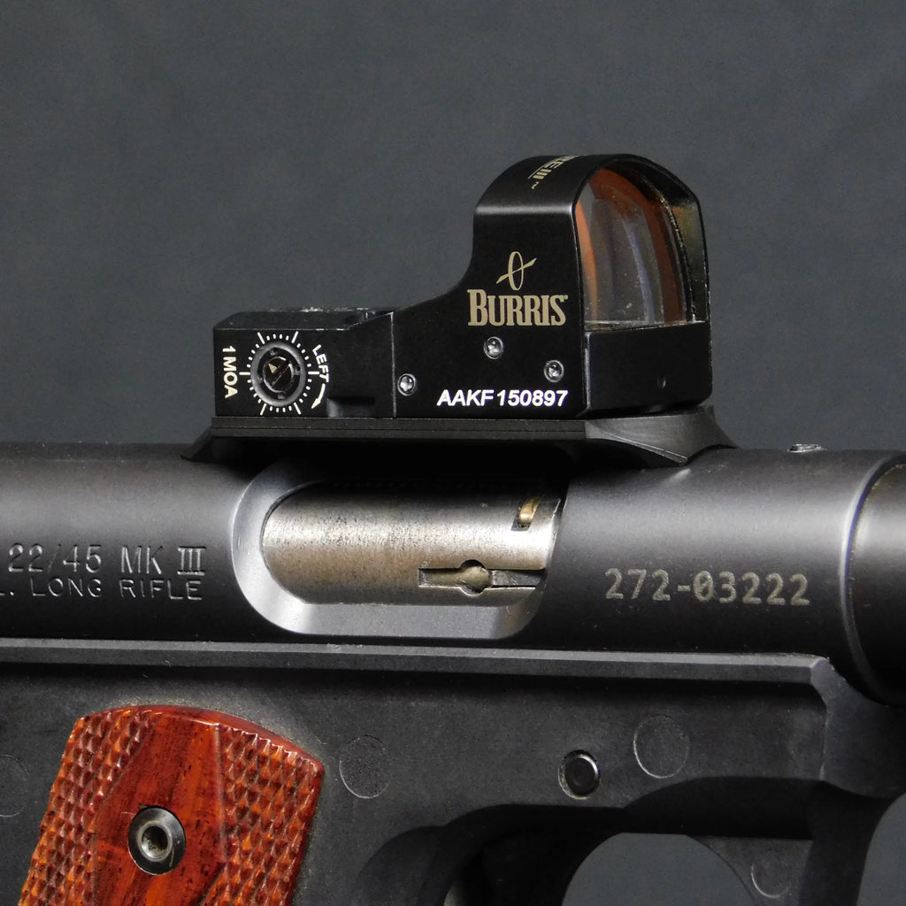 Ruger Mark IV Burris Fastfire Midmount