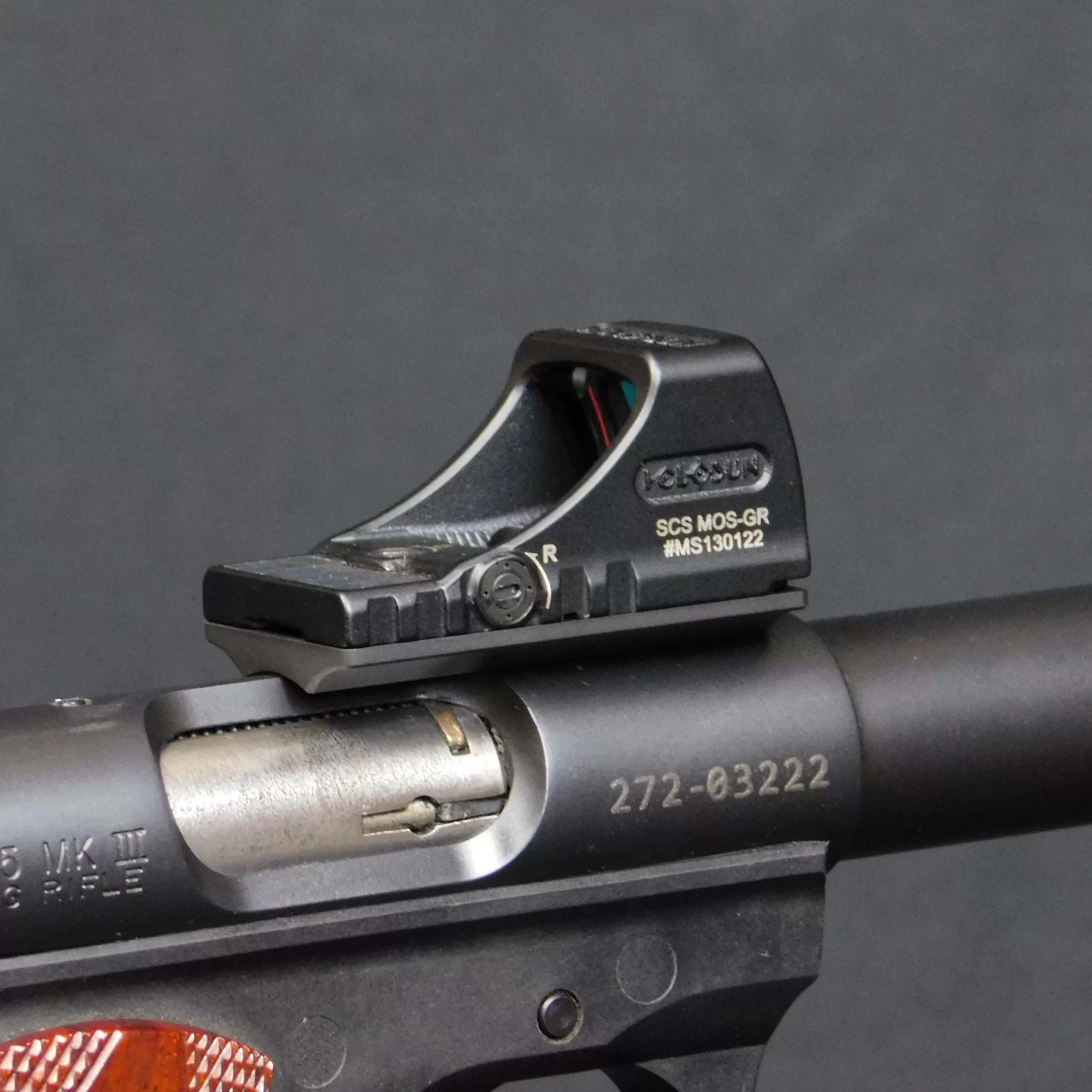 Ruger Mark IV Holosun SCS MOS Mount