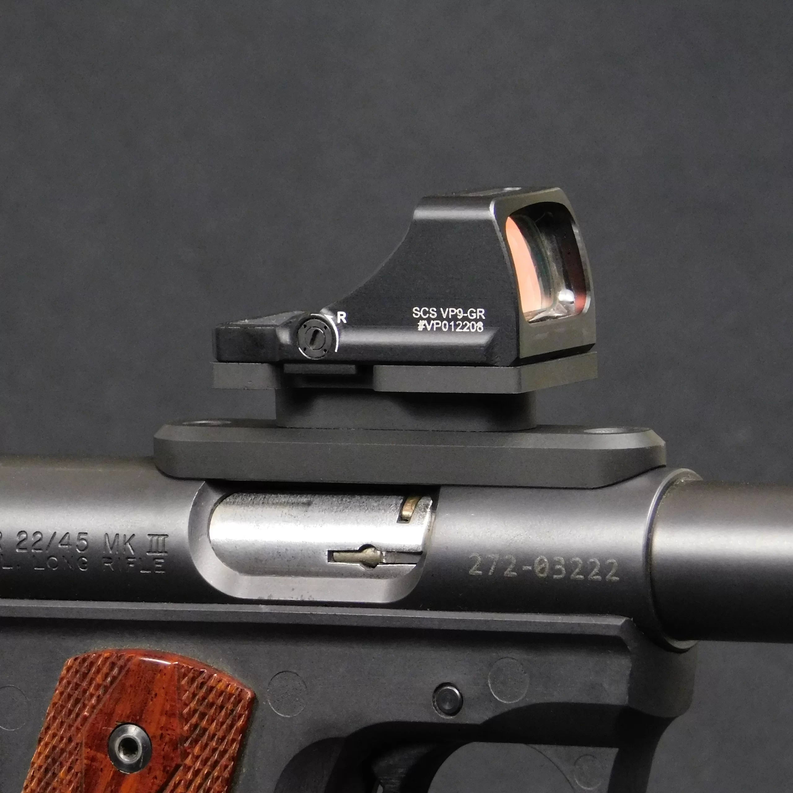 Ruger Mark IV Holosun SCS VP9 Mount