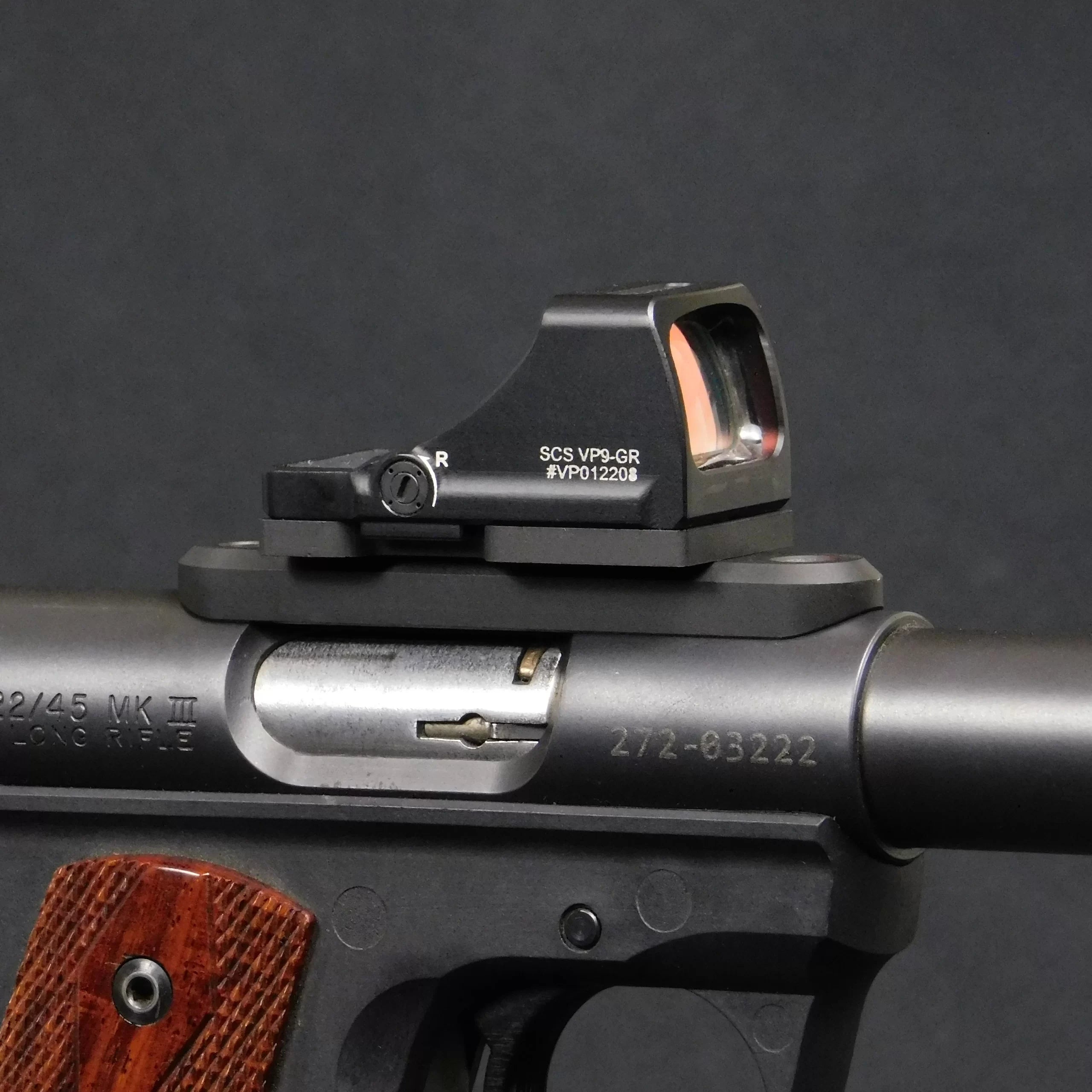 Ruger Mark IV Holosun SCS VP9 Mount