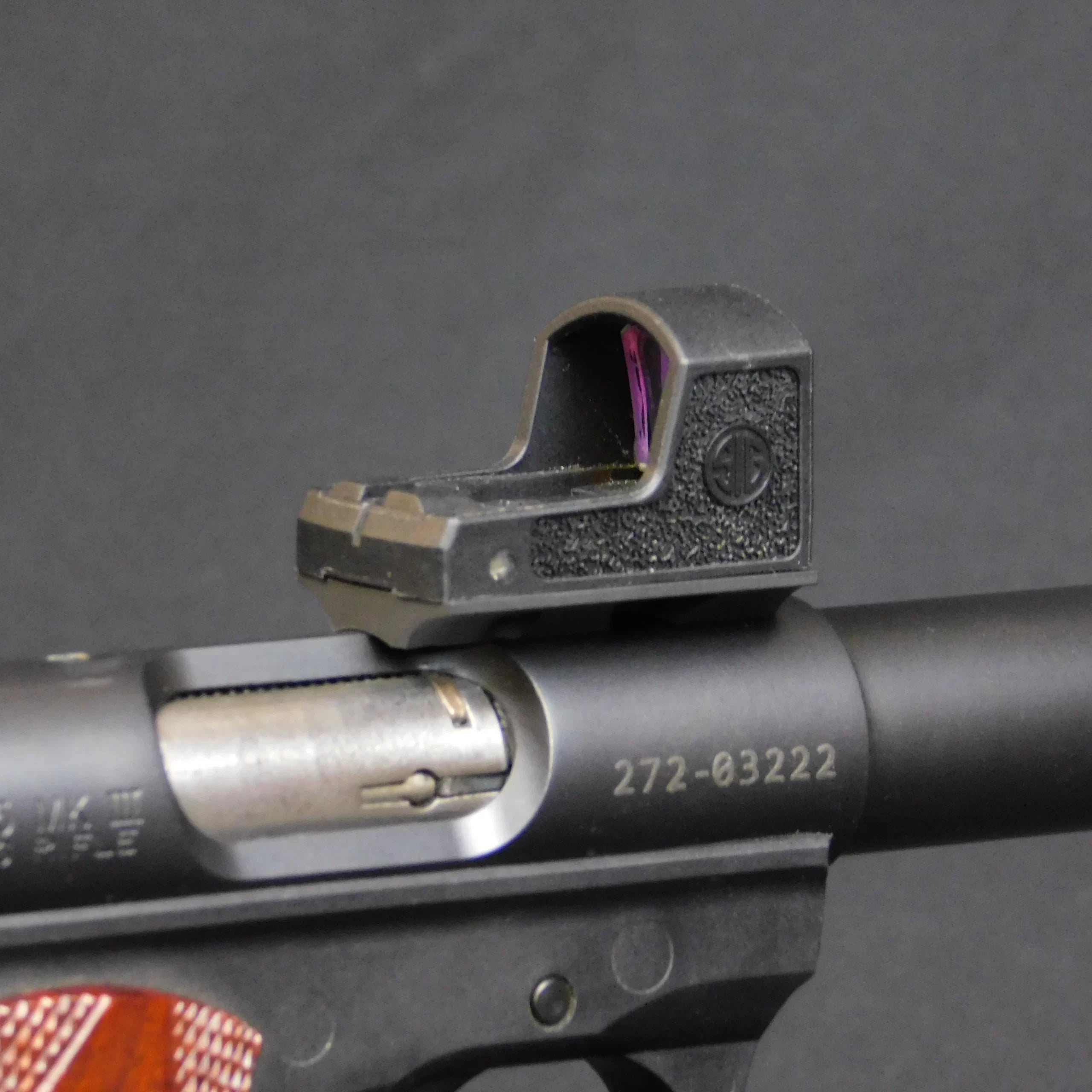 Ruger Mark IV SIG Romeo Zero Mount