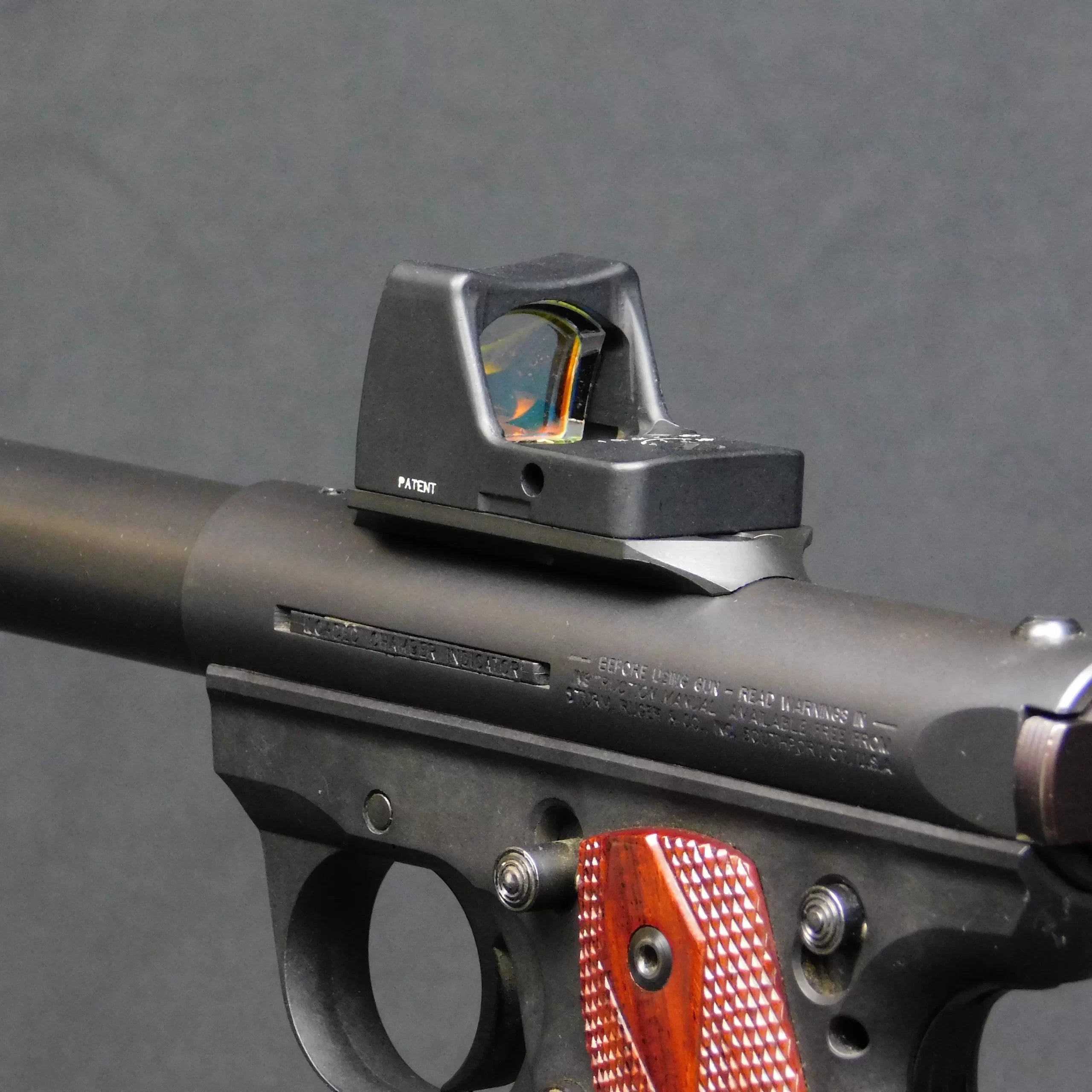 Ruger Mark IV Trijicon RMR Midmount