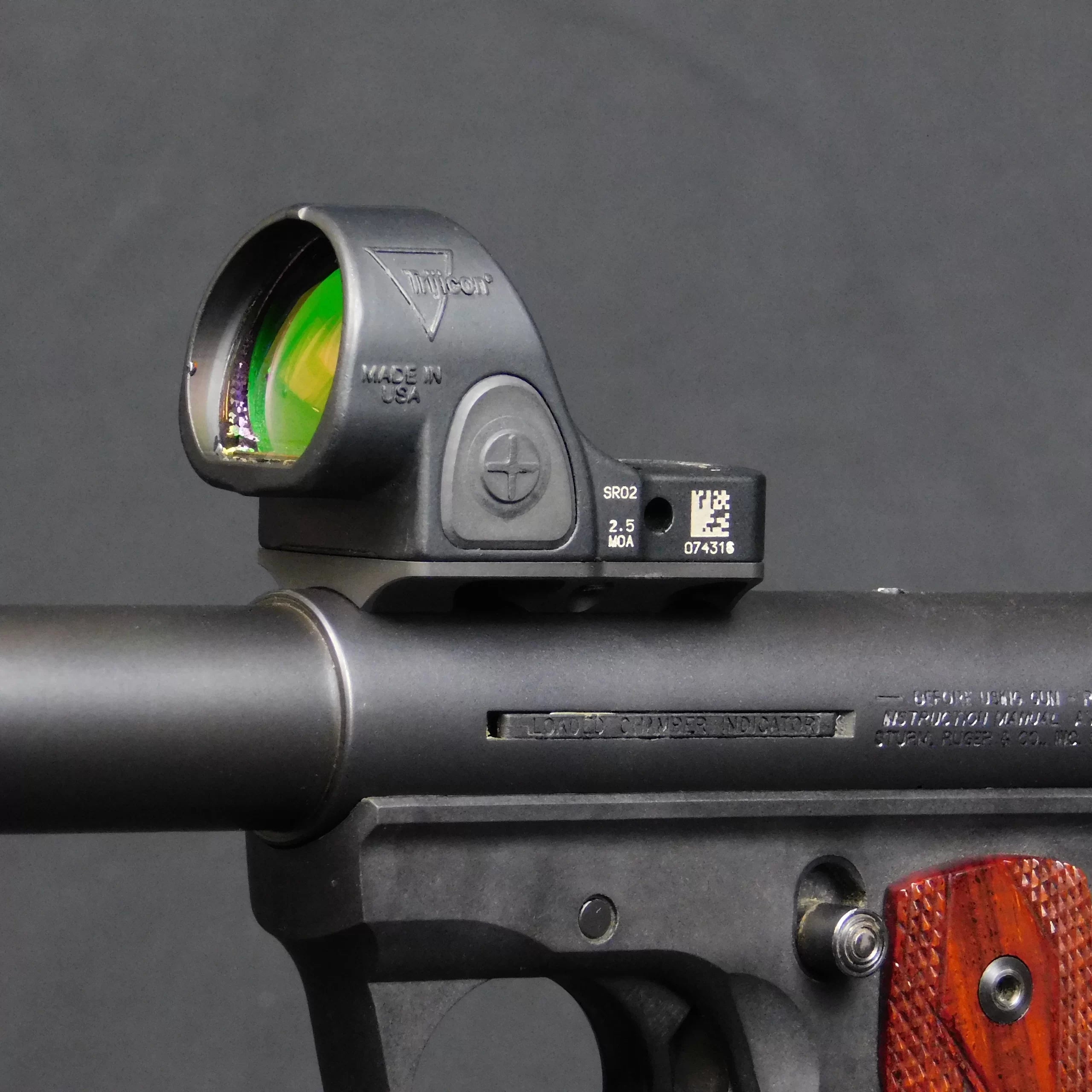 Ruger Mark IV Trijicon SRO Adapter Plate