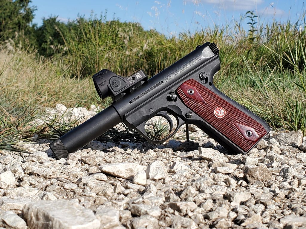 Ruger Mark Serries with Armadyne Manufacturing Trijicon RMR mount