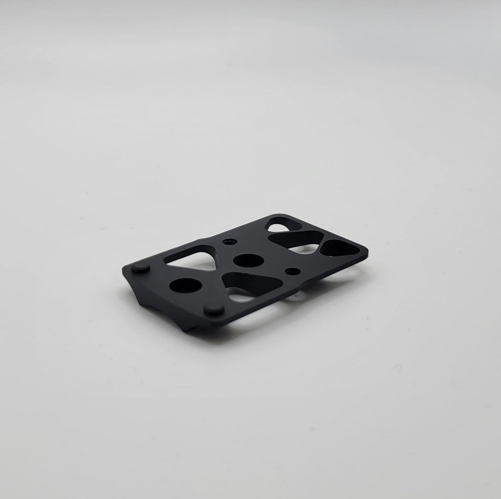 Ruger Mark IV Trijicon SRO adapter plate, designed for secure optic attachment.