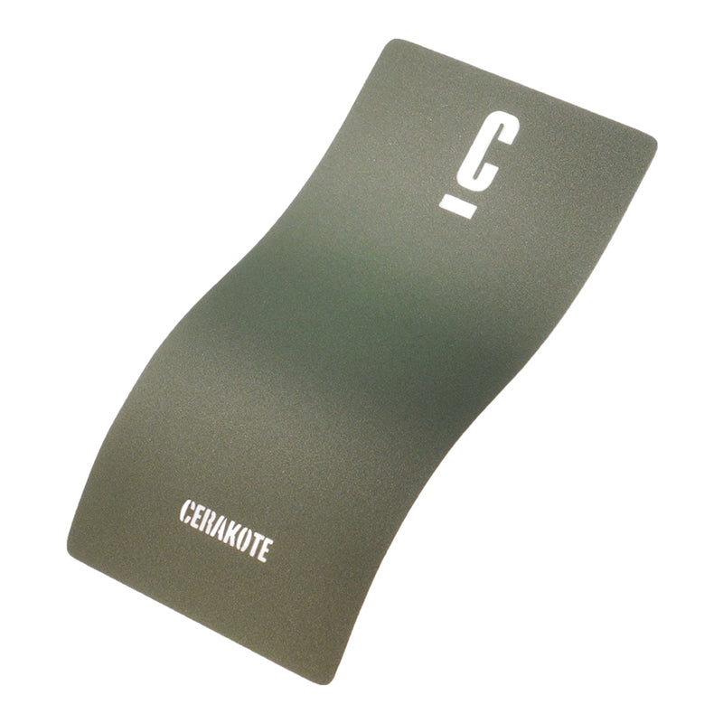 CHARCOAL GREEN H-338 Cerakote color reference swatch