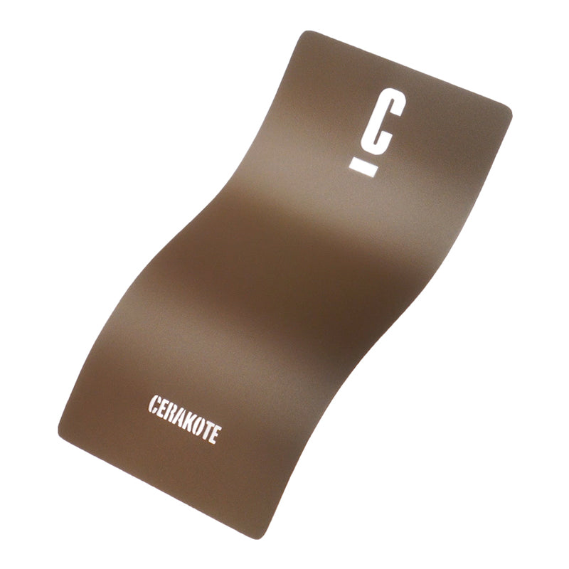 CHOCOLATE BROWN H-258 Cerakote color reference swatch