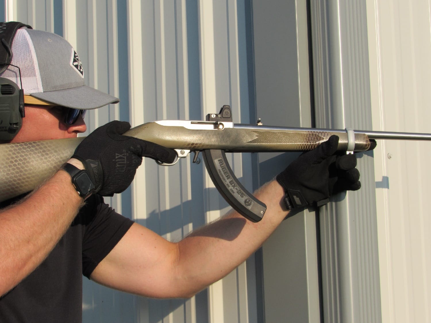 Trijicon RMR mount on Ruger 10/22