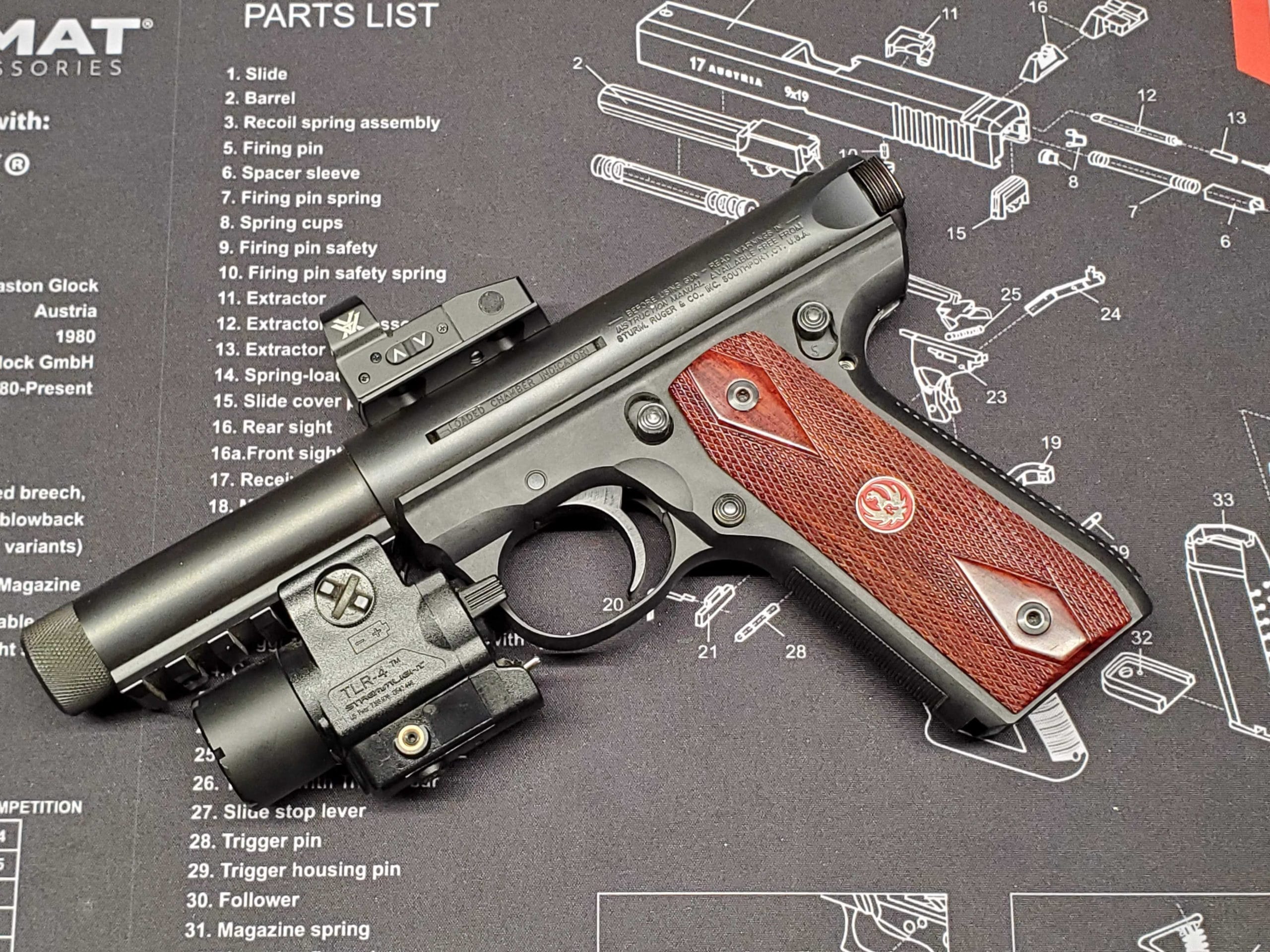 Vortex Venom on a Ruger 22/45.