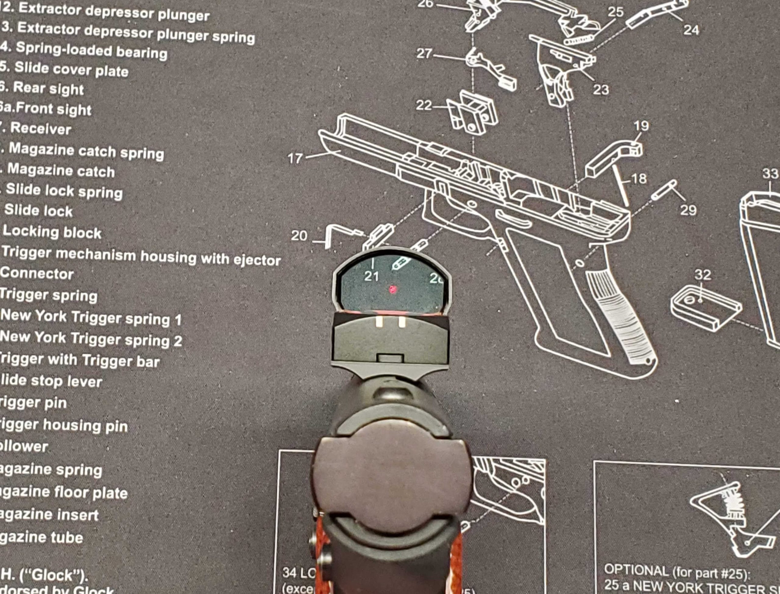 Vortex Venom on a Ruger 22/45.