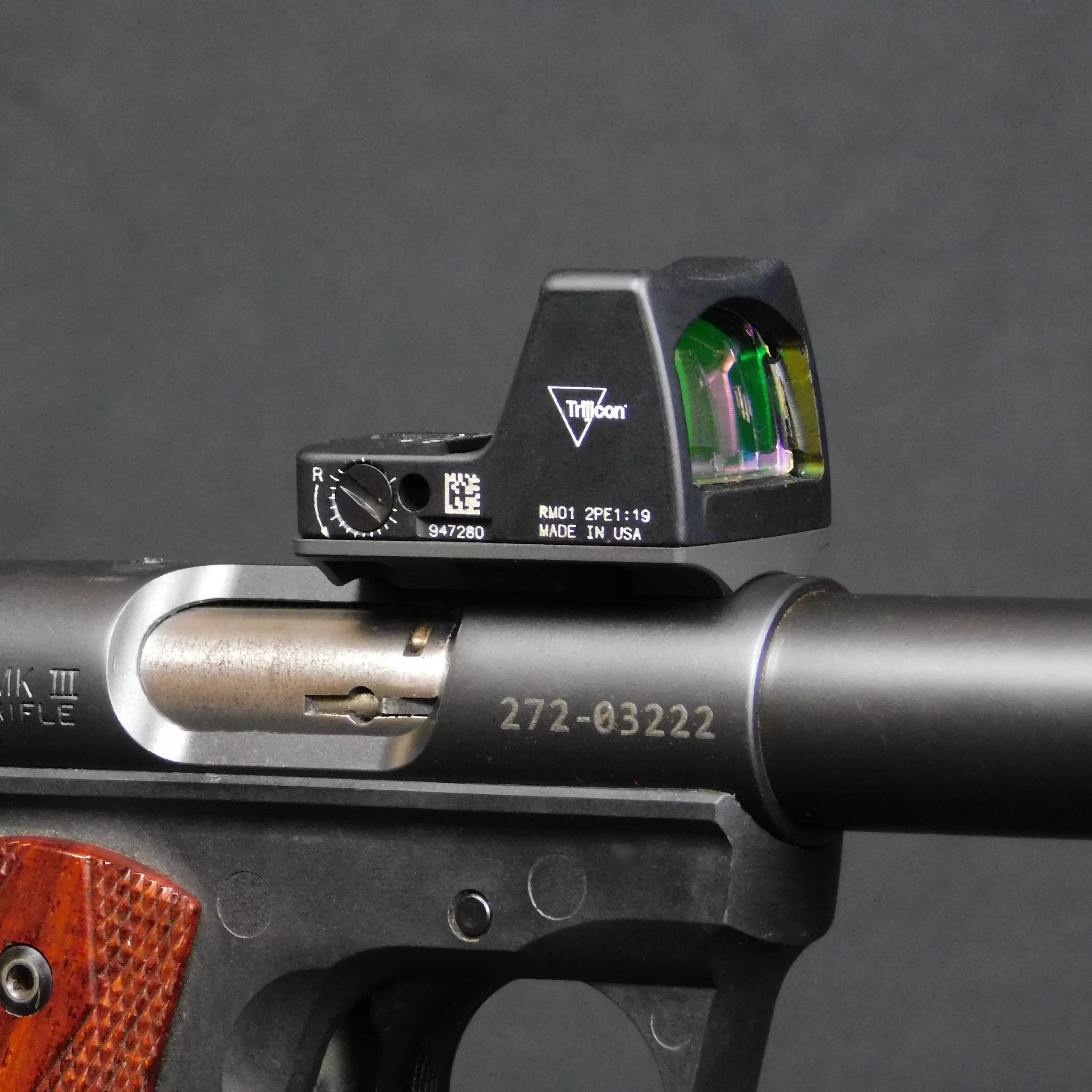 Ruger Mark IV Trijicon RMR Mount