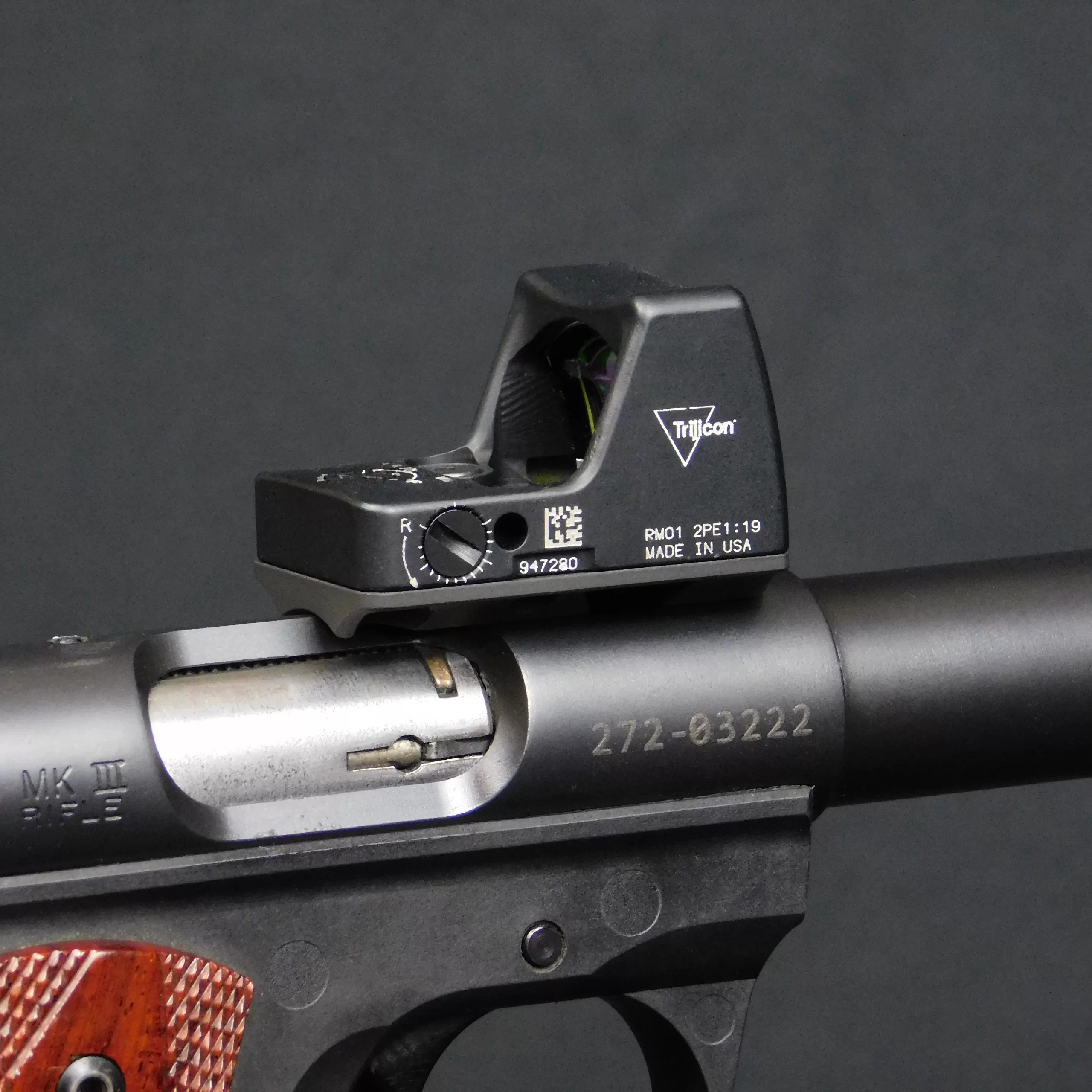 Ruger Mark IV Trijicon RMR Mount