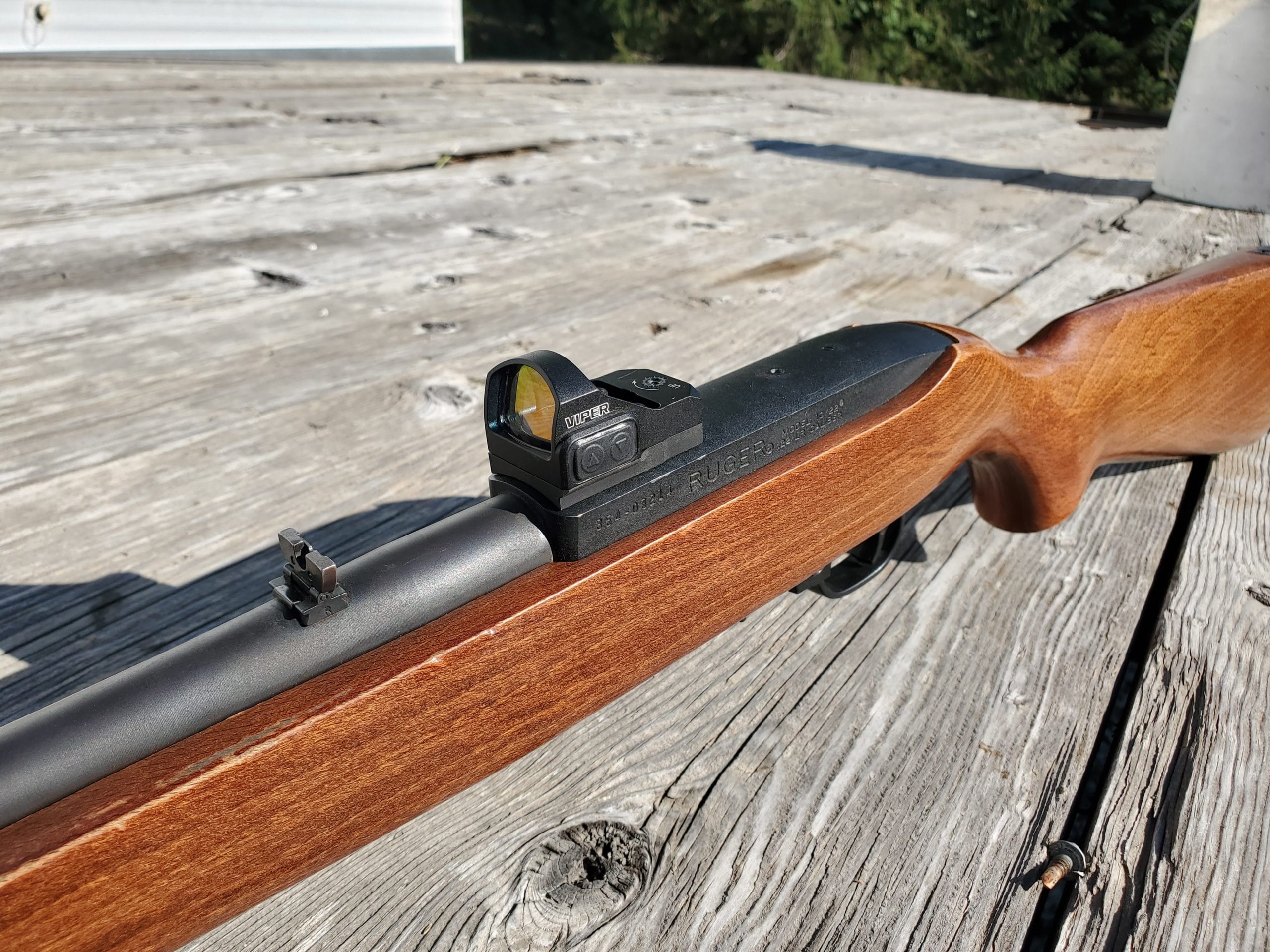 Ruger 10/22 with Armadyne Manufacturing Vortex Viper mount