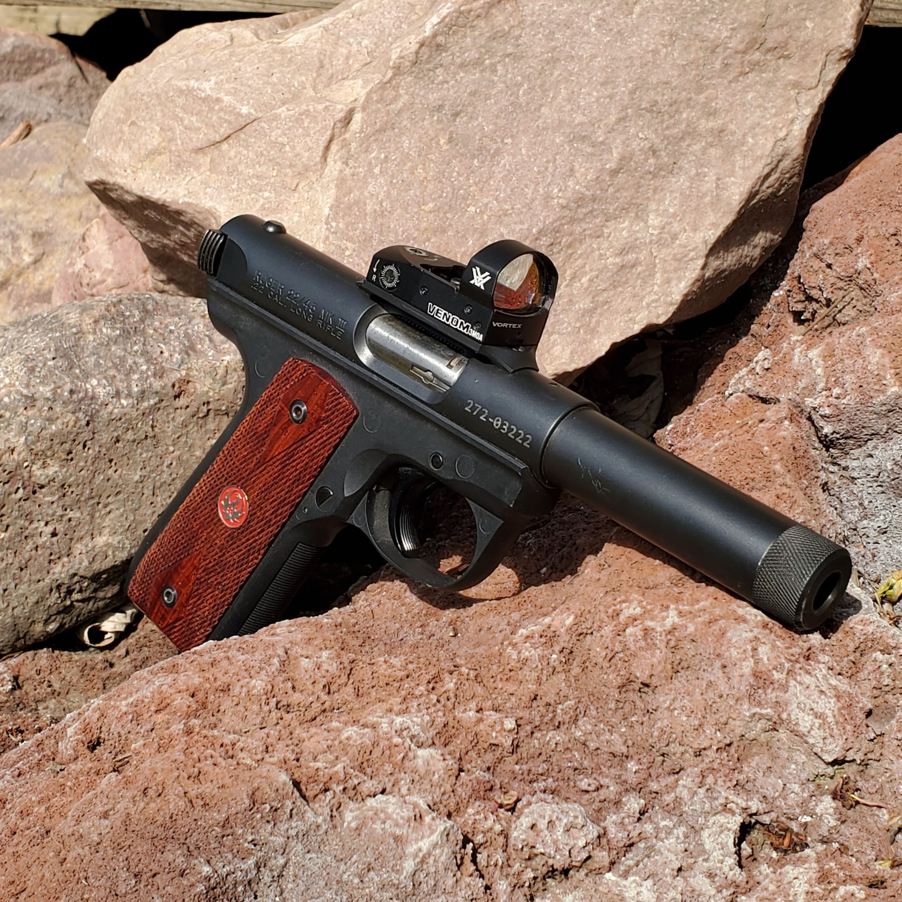 Ruger Mark IV Midmount Docter/Noblex Mount