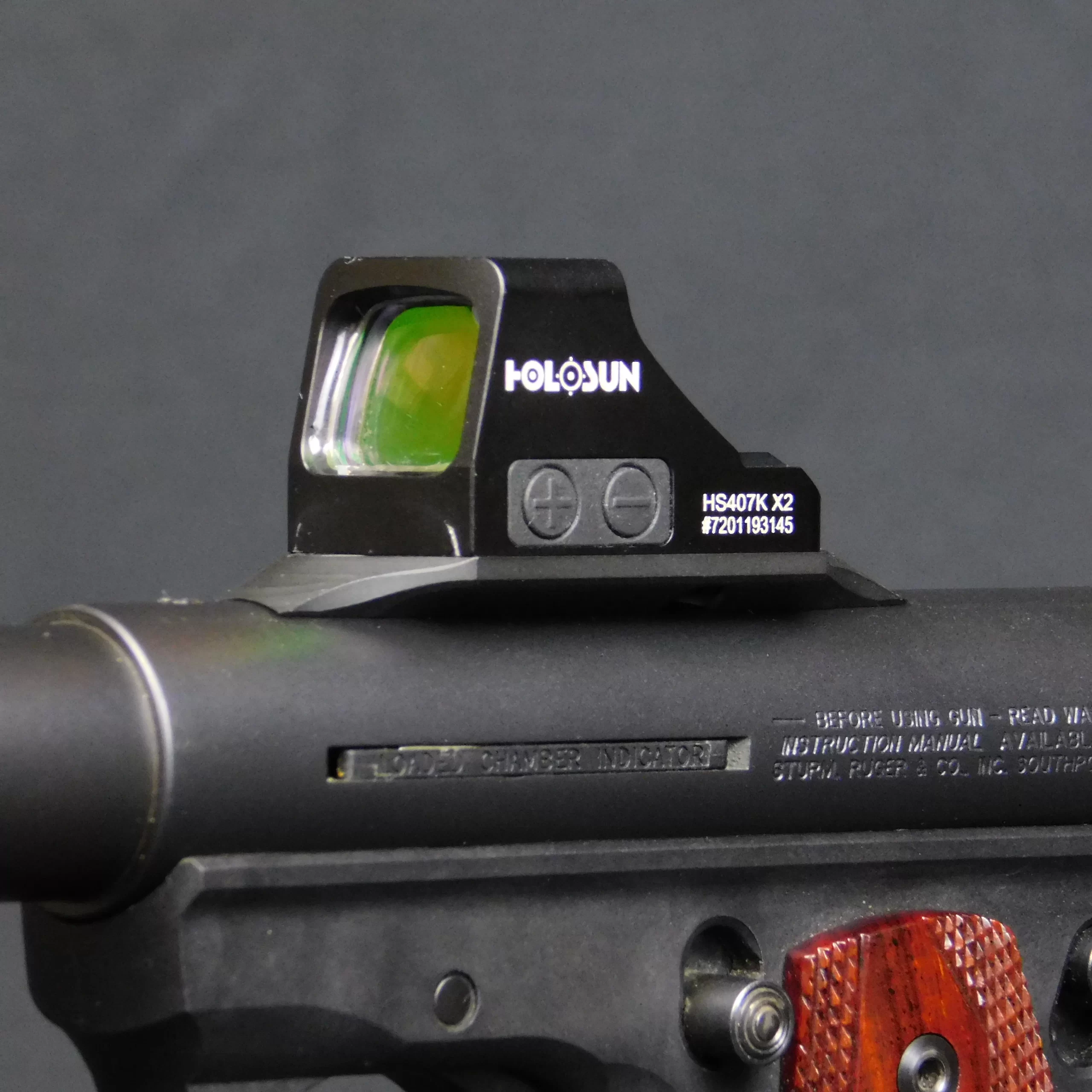 Ruger Mark IV Holosun 407K/507K Midmount