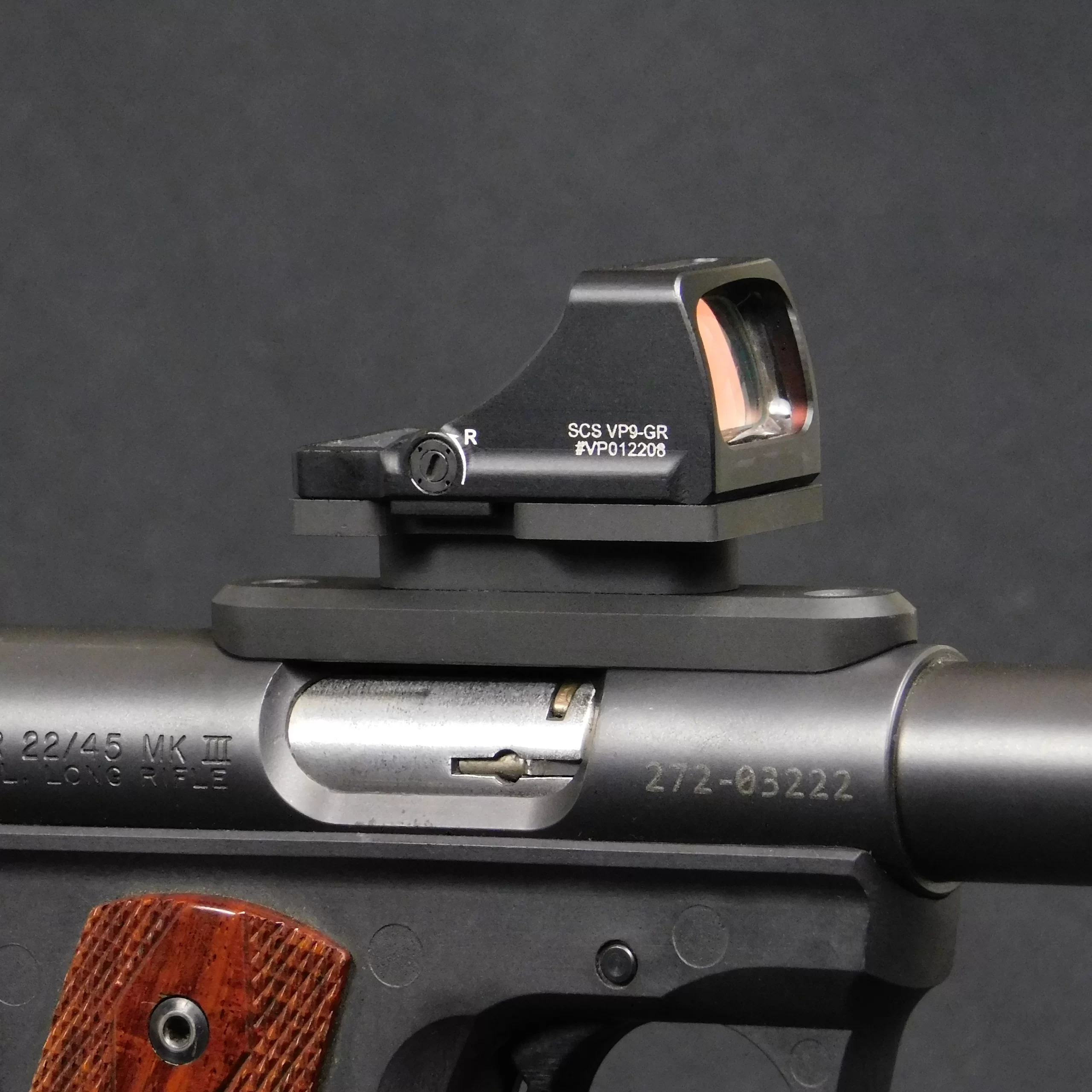 Ruger Mark IV Holosun SCS VP9 Mount